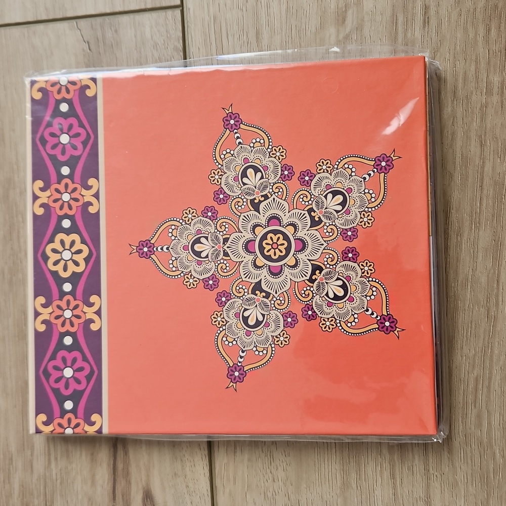 NWT Vera Bradley Notes in Safari Sunset Print